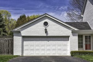 Two car wooden garage