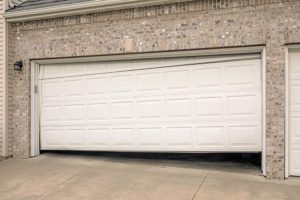 broken garage door