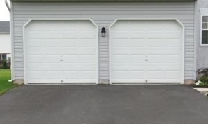 garage door front view